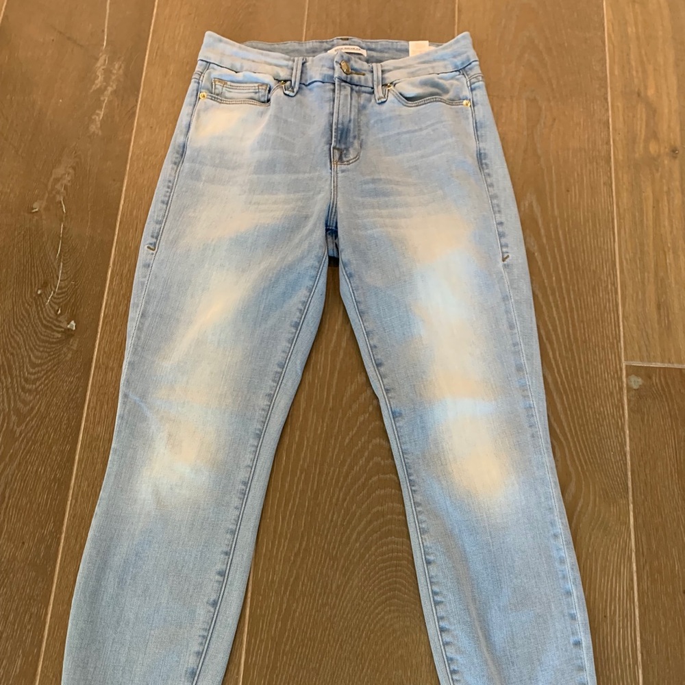 Good American Light Wash Denim